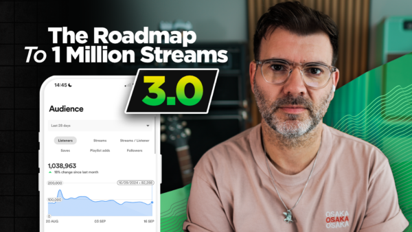 course video poster: The Roadmap To 1 Million Streams 3.0