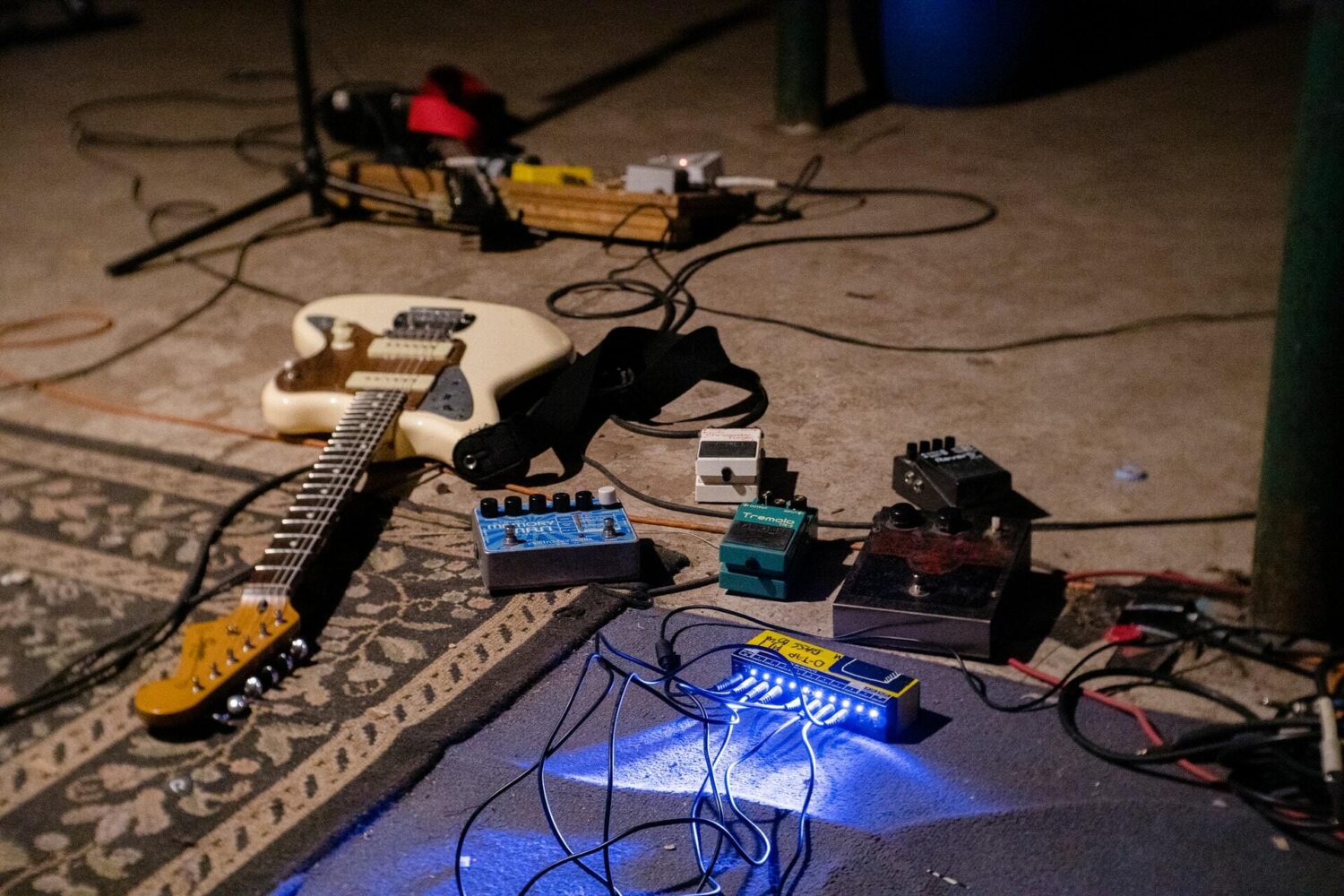 Guitar pedals practice