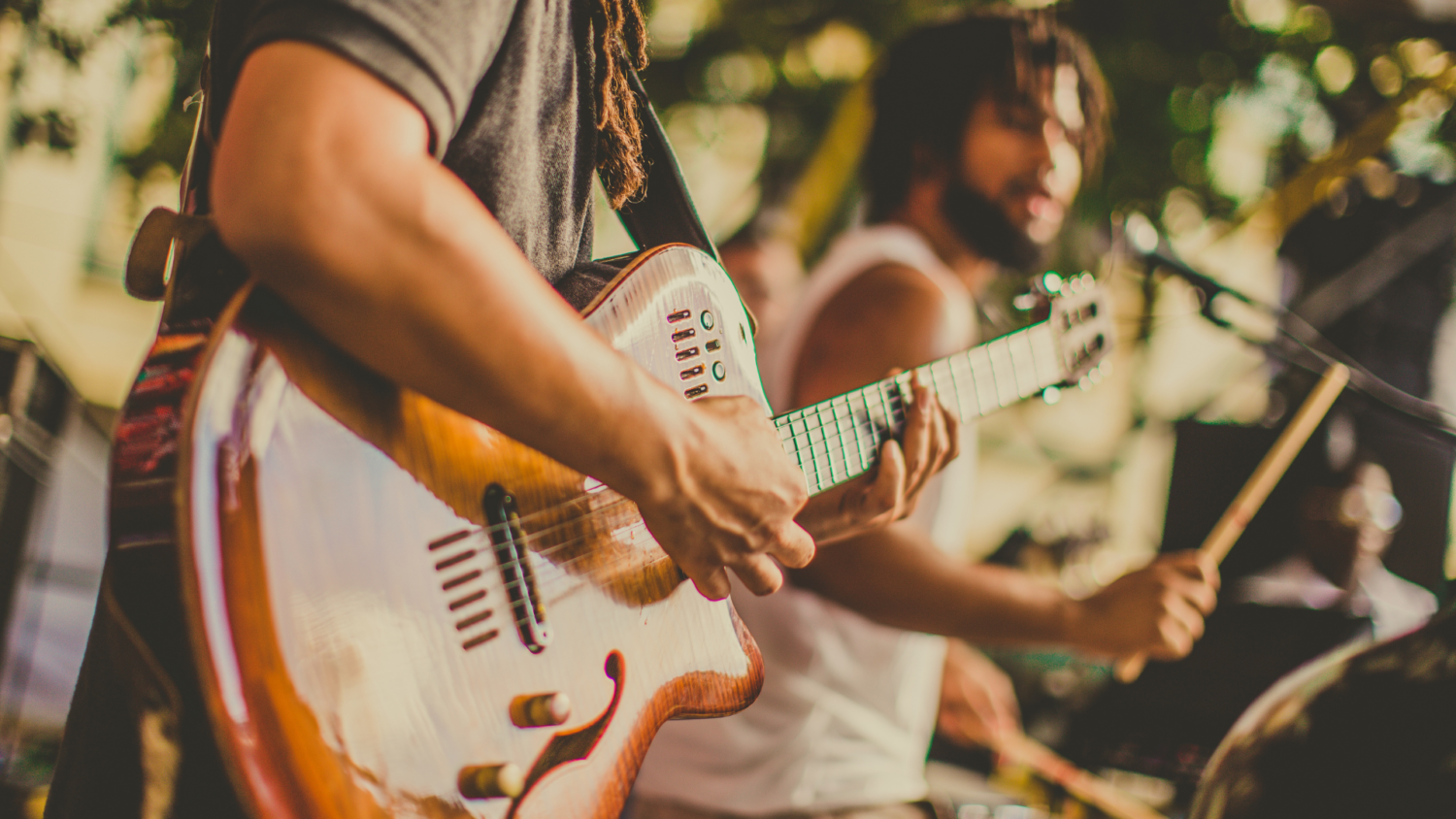 Musicians guitar